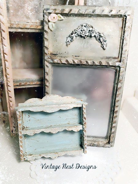 Shelf No.65 Dollhouse Miniature Handmade image 3