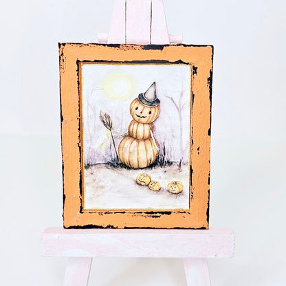 Halloween Pumpkins No.5:5 Dollhouse Miniature Handmade image 3