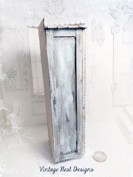 Old Heirloom Cabinet No.62 Dollhouse Miniature Handmade image 6