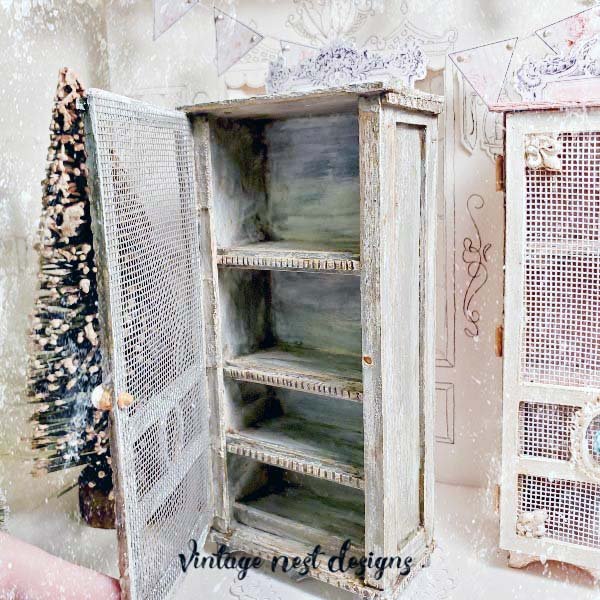 Cabinet No.68 Dollhouse Miniature Handmade image 3