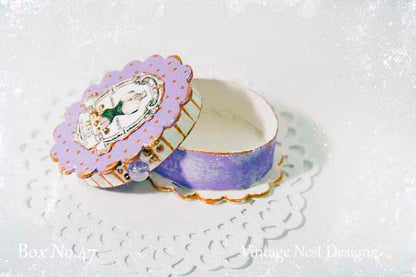 Box No.47 Dollhouse Miniature Handmade image 1
