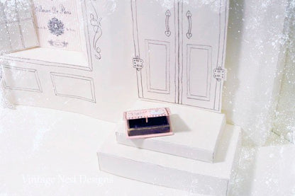 Box No.30 Dollhouse Miniature Handmade image 1