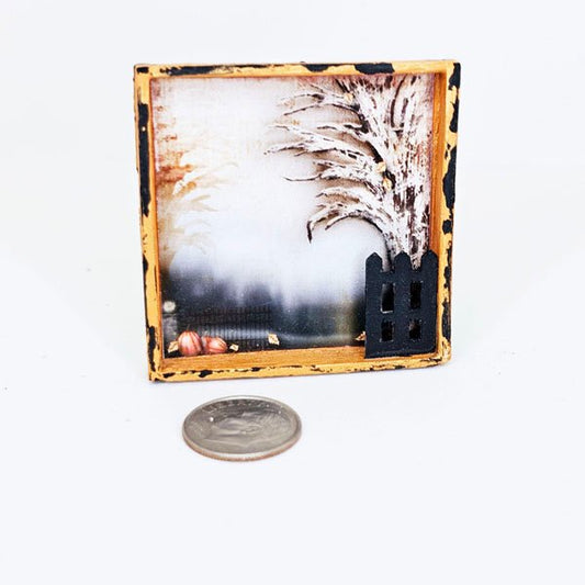 Spooky Nights No.1:1 Dollhouse Miniature Handmade image 0