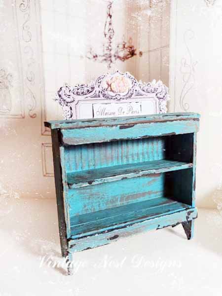 Cabinet No.61 Dollhouse Miniature Handmade image 1