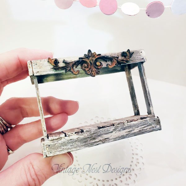 Side Table No.1 Dollhouse Miniature Handmade image 3
