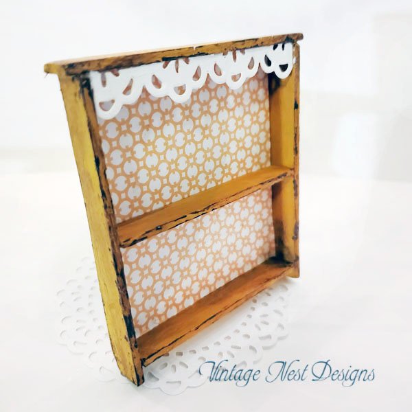 Shelf No.80 Dollhouse Miniature Handmade image 0