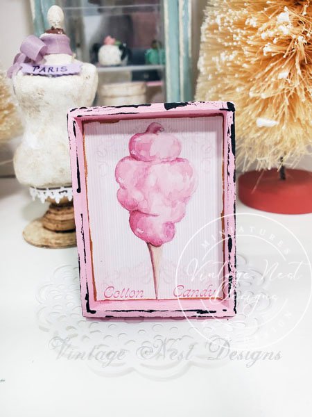 Cotton Candy No.2:1 Dollhouse Miniature Handmade image 3
