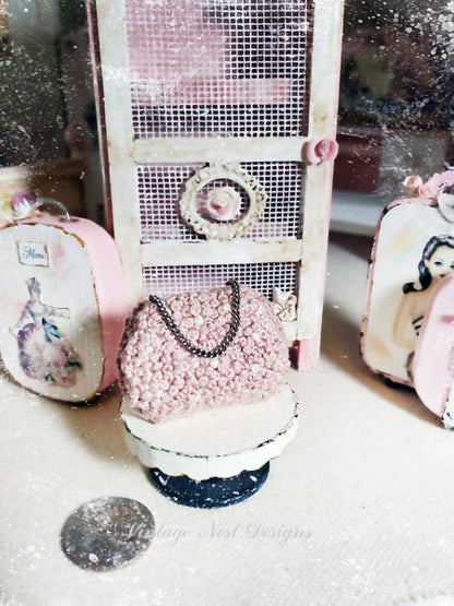 Purse No.20 Dollhouse Miniature Handmade image 5