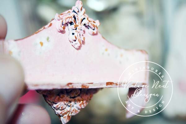 Shelf No.3 Dollhouse Miniature Handmade image 1