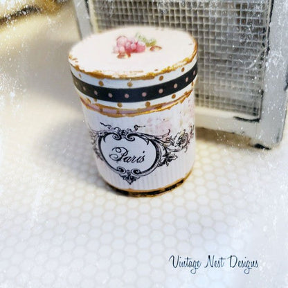 Box No.93 Dollhouse Miniature Handmade image 1